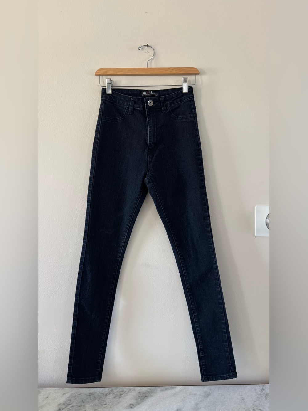 JC & JQ Jeans Super High-Rise Navy Skinny Jeans